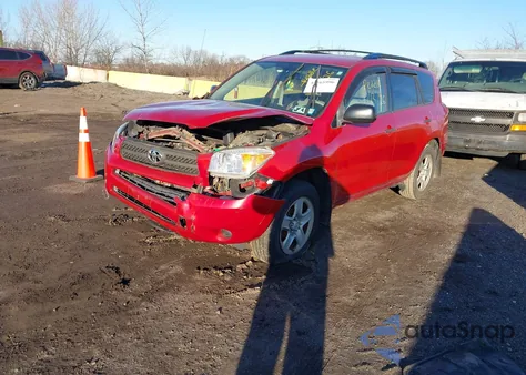 2007 Toyota Rav4 из США, поврежденный, VIN JTMBD33V575066546